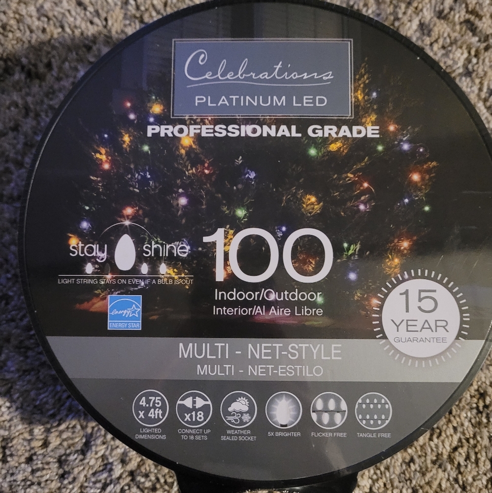 LED Christmas net lights Professional grade